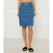 Spódnice - BOSS BLACK Jeansowa spódnica COBALTIDE - miniaturka - grafika 1