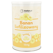 Owoce świeże i suszone - Banan liofilizowany kostka 150g - miniaturka - grafika 1