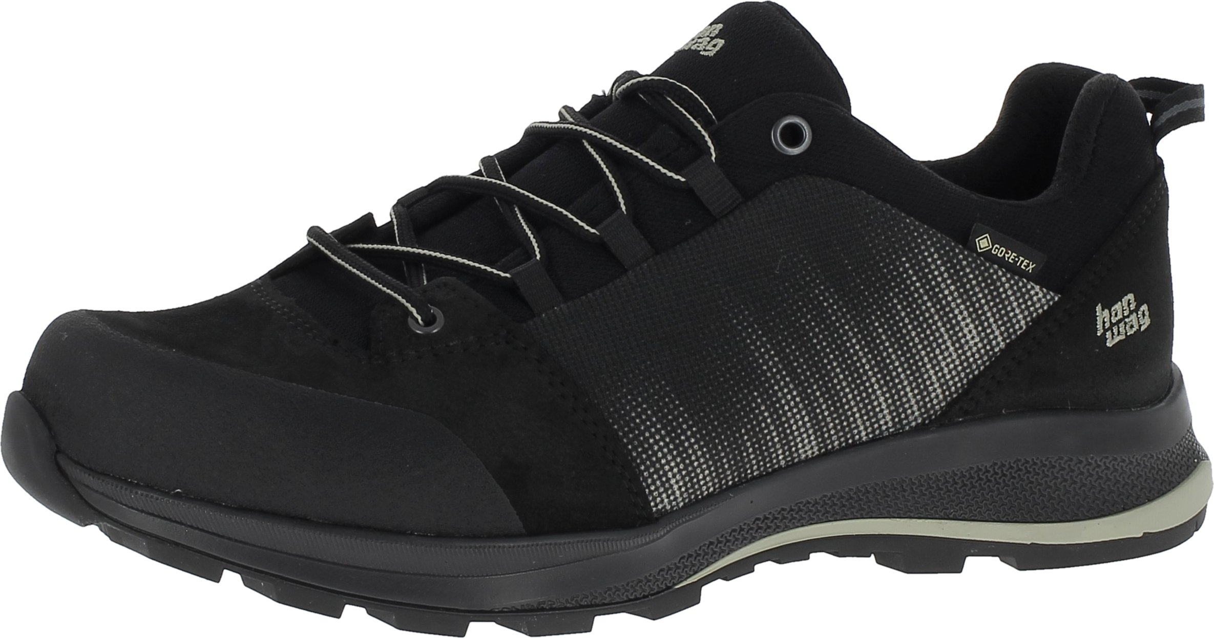 Męskie buty turystyczne Hanwag Klarsby Low Bunion GTX Black/Frost