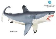Figurki dla dzieci - Safari Ltd 211202 Żarłacz biały - rekin  w skali 1:20 26x9cm - miniaturka - grafika 1