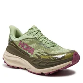 Buty sportowe damskie - Buty do biegania Hoka Stinson 7 1141531 Zielony - miniaturka - grafika 1
