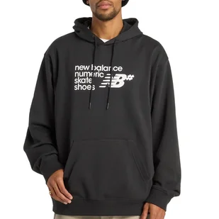 Bluza męska New Balance MT51954BK - czarna - Bluzy męskie - miniaturka - grafika 1