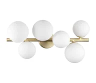 Lampy sufitowe - Ideal Lux - LED Żyrandol natynkowy PERLAGE 6xG9/3W/230V złoty/biały - miniaturka - grafika 1