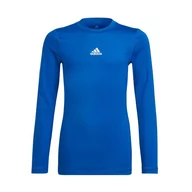 Bielizna sportowa męska - adidas JR Techfit Compression dł. rękaw 155 : Rozmiar - 140 cm - miniaturka - grafika 1