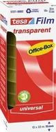 Taśmy klejące - Tesa tesafilm Office Box 10 Rollen 33m 15mm transparent - miniaturka - grafika 1