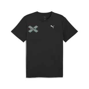 Męska koszulka RUN DIGITOKYO z grafiką PUMA Black - Koszulki sportowe męskie - miniaturka - grafika 1