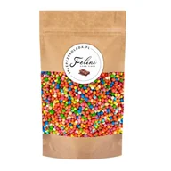 Dodatki do ciast w proszku - Felini Posypka ryżowa cukrowa deszcz kolor 5mm 25g - miniaturka - grafika 1