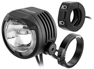 Shimano Lupine Lupine SL SF Światło przednie do roweru elektrycznego 2020 Oświetlenie do rowerów elektrycznych d6200 - Lampki rowerowe - miniaturka - grafika 1