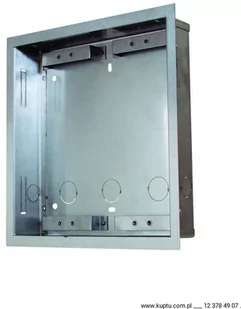 Adapter do montażu podtynkowego dla dwóch modułów - Akcesoria do domofonów i wideodomofonów Adapter do montażu podtynkowego dla dwóch modułów - Akcesoria do domofonów i wideodomofonów - miniaturka - grafika 1