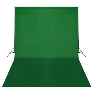 System zawieszenia tła z zielonym tłem 500 x 300 cm - Tła fotograficzne - miniaturka - grafika 1