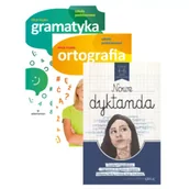 Pomoce naukowe - Pakiet: Gramatyka. Ćwiczenia dla klas 4-6, Ortografia. Ćwiczenia dla klas 4-6, Nowe dyktanda. Szkoła podstawowa. Klasa 4-6 - miniaturka - grafika 1
