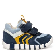 Buty dla chłopców - Sneakersy Geox B Iupidoo B3555D 02014 C0916 Granatowy - miniaturka - grafika 1