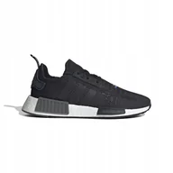 Sneakersy męskie - Buty Sportowe Męskie Boost Sneakersy Adidas NMD_R1 Czarne r. 44 2/3 - miniaturka - grafika 1
