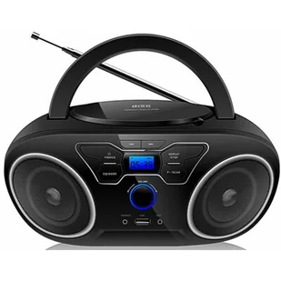 Manta BBX006 Czarny - Radioodtwarzacze - miniaturka - grafika 1