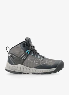 Buty turystyczne damskie Keen Nxis Evo Mid WP - magnet/ipanema - Buty trekkingowe damskie - miniaturka - grafika 1