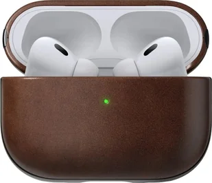 Nomad Nomad Leather case, brown - AirPods Pro 2 - Pozostałe akcesoria do telefonów - miniaturka - grafika 1