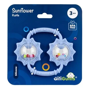 Grzechotka GILIGUMS Słoneczniki GG30057 - Grzechotki dla dzieci - miniaturka - grafika 1