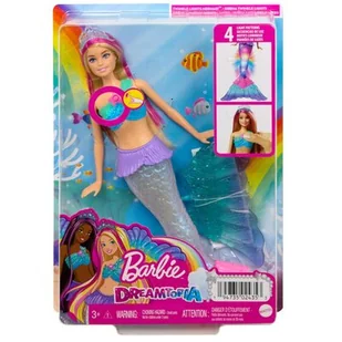 Mattel Lalka Dreamtopia Syrenka Migoczące światełka HDJ36 HDJ36 - Lalki dla dziewczynek - miniaturka - grafika 1