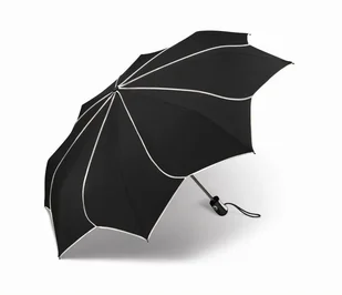 ﻿Parasol Pierre Cardin Sunflower czarny/biały - Parasole - miniaturka - grafika 1