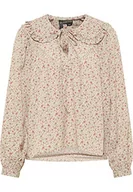 Bluzki damskie - DreiMaster Vintage damska boline - bluzka 37323507, wełniana biel czerwona wielokolorowa, XS, wełniany biały czerwony wielokolorowy, XS - miniaturka - grafika 1