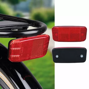 Odblask rowerowy na tył roweru czerwony DUNLOP - Lampki rowerowe - miniaturka - grafika 3