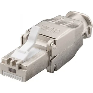 Techly Wtyk beznarzędziowy RJ45 STP kat.6a samozaciskowy - Pozostałe akcesoria sieciowe - miniaturka - grafika 1