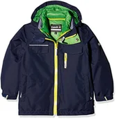 Kurtki i płaszcze dla chłopców - Kamik Dziecięca kurtka Sawyer 3 w 1 z kurtką dziecięcą niebieski Peacoat 164 - miniaturka - grafika 1