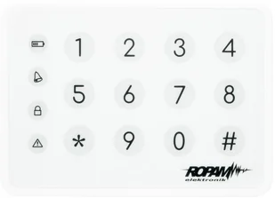 Klawiatura dotykowa ROPAM TK-4W  -  - 38 sklepów w całej Polsce - Alarmy - miniaturka - grafika 1