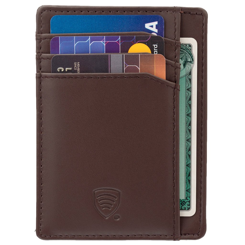 Koruma, Etui na Karty, Ochrona RFID (Brąz) - KUK-63THBR