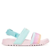 Buty dla dziewczynek - Sandały Roxy P4047545 Turkusowy - miniaturka - grafika 1