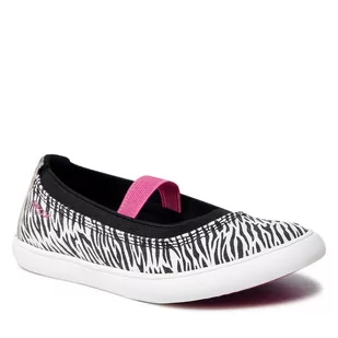 Geox Półbuty J Gisli G. A J154NA 0AWNF C0404 M White/Black - Półbuty damskie - miniaturka - grafika 1