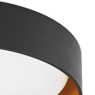 Lindby Gracjan lampa sufitowa LED CCT czarna złota - Lampy sufitowe - miniaturka - grafika 5