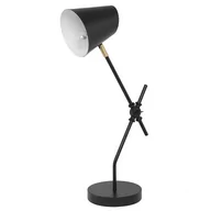 Lampy pozostałe - Beliani Lampa stolowa czarna 56 cm HORTON - miniaturka - grafika 1