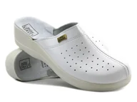 Klapki i japonki damskie - Klapki damskie medyczne- INBLU Easy Street 1610005, białe - Inblu - miniaturka - grafika 1