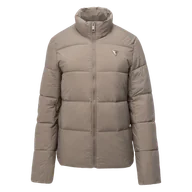 Kurtki damskie - Damska Kurtka ocieplana GUESS NEW CLAUDIA LIGHT PUFFER JACKET V4YL03WFUD0-G1K8 – Brązowy - miniaturka - grafika 1