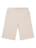 Spodenki dla niemowląt - Noppies Spodnie "Mololla" w kolorze beżowym - miniaturka - grafika 1