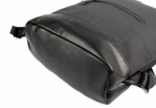 Stylowy i Elegancki Plecak Wodoodporny Jennifer Jones JJ4097 CZARNY - Torebki damskie - miniaturka - grafika 5