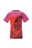 Sport OUTLET - KOSZULKA DZIECIĘCA ROWEROWA DENNI-ORANGE-FUCHSIA - miniaturka - grafika 1