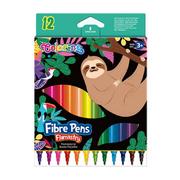 Długopisy - Flamastry Colorino Wildkid 12 kolorów - PATIO - miniaturka - grafika 1