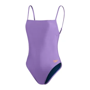 Damski Strój kąpielowy SPEEDO AJ TSRP 1PC AF 8-00307715428 – Fioletowy - Stroje kąpielowe - miniaturka - grafika 1
