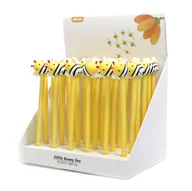 Długopisy - TOYS Długopis żelowy zamykany Pszczółka MIDEX 0860F 20138-uniw - miniaturka - grafika 1