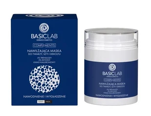 BasicLab Complementis Nawilżająca Maska do Twarzy Szyi i Dekoltu 50ml - Maseczki do twarzy - miniaturka - grafika 1