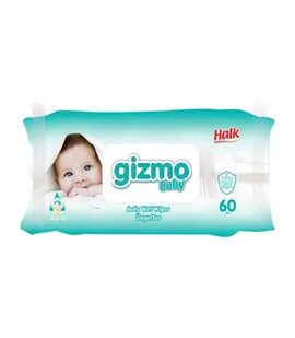 Gizmo - Chusteczki Nawilżane Dla Dzieci BABY 60 Sztuk 8681020801635 - Chusteczki nawilżane - miniaturka - grafika 1