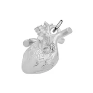 Wisiorki - MYNESS Zawieszka wisiorek ludzkie serce anatomiczne - miniaturka - grafika 1