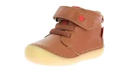 Botki damskie - KICKERS SONIZIKRO Botki do kostki dla chłopców, unisex, dla dzieci, 34, Brązowy, 2 UK Child - miniaturka - grafika 1