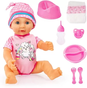 Bayer Lisa Newborn Baby - Lalki dla dziewczynek - miniaturka - grafika 1