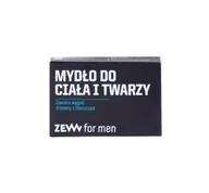 Mydła - Zew For Men Mydło do ciała i twarzy z węglem drzewnym z Bieszczad 85ml - miniaturka - grafika 1
