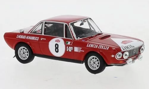 Ixo Models Lancia Fulvia 1600 Coupe Hf #8 Rally S 1:43 Rac322