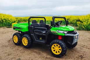 FARMER TRUCK 4X4 DWUOSOBOWY  12V10AH ELEKTRYCZNY KIPER - Pojazdy elektryczne dla dzieci - miniaturka - grafika 1