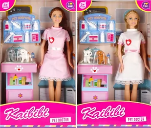 Mega Creative, Lalka 29 cm, Weterynarz z akcesoriami, 501239 - Lalki dla dziewczynek - miniaturka - grafika 1